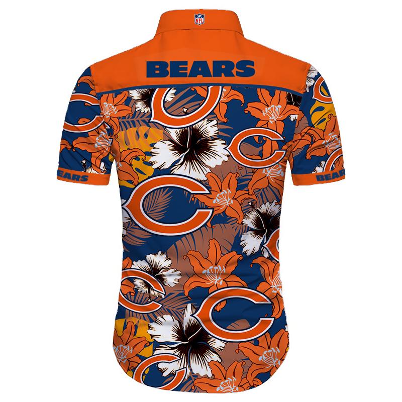 Chicago Bears Hawaiian Shirt And Shorts Chicago Bears Button Up Shirt  Football Shirts Nfl Shop Unique Chicago Bears Mens Shirt Near Me - Laughinks