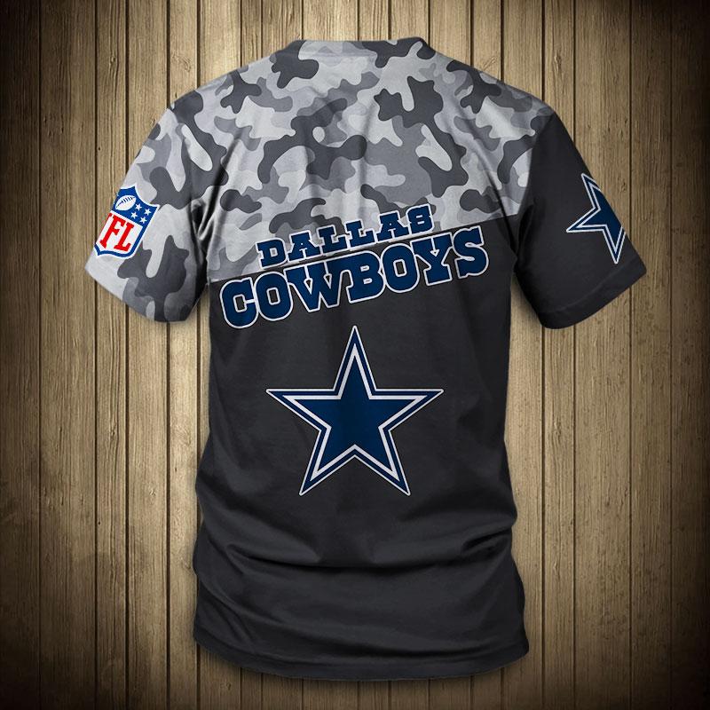 20% SALE OFF Dallas Cowboys Military Shirt 3D Short Sleeve – 4 Fan Shop