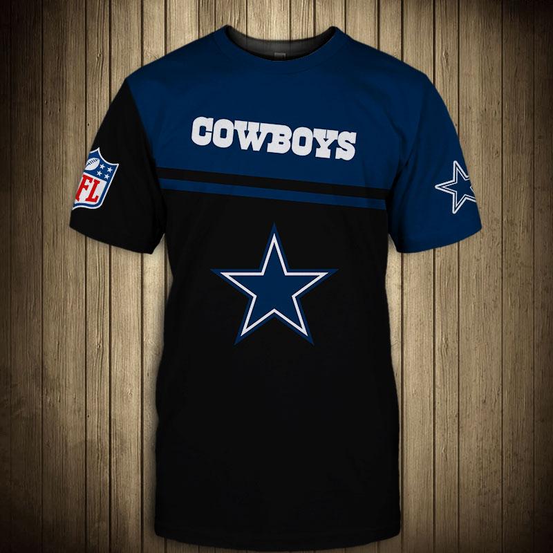 NFL T shirt For Sale 3D Custom Dallas Cowboys T shirts Cheap For