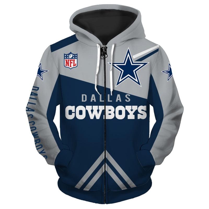 3d cowboys hoodie