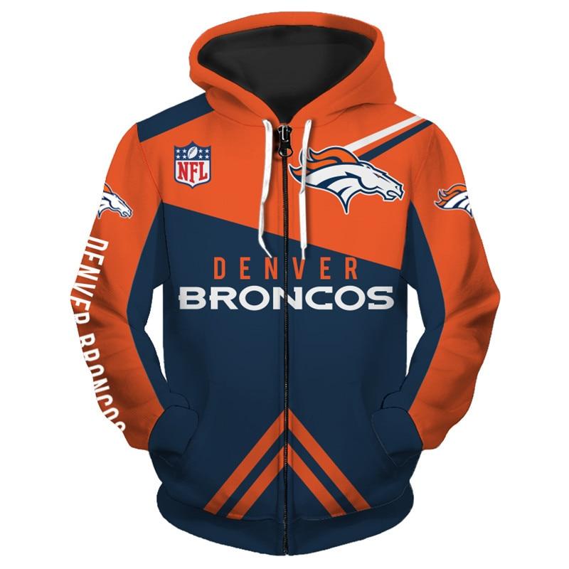 Denver Broncos Sunflower Hoodie Zip Hoodie Christmas Fans All Over Printed  Gift For Men And Women - Banantees