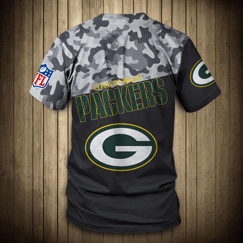 20% SALE OFF Green Bay Packers Military T Shirt 3D Short Sleeve – 4 Fan Shop