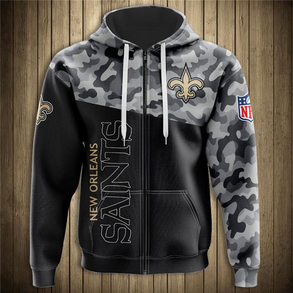 18% OFF Hoodies 3D New Orleans Saints Military Hoodies Sweatshirt Pullover  – 4 Fan Shop