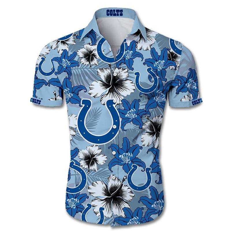 Indianapolis Colts NFL Design 9 Beach Hawaiian Shirt Men And Women For Fans  Gift - Freedomdesign