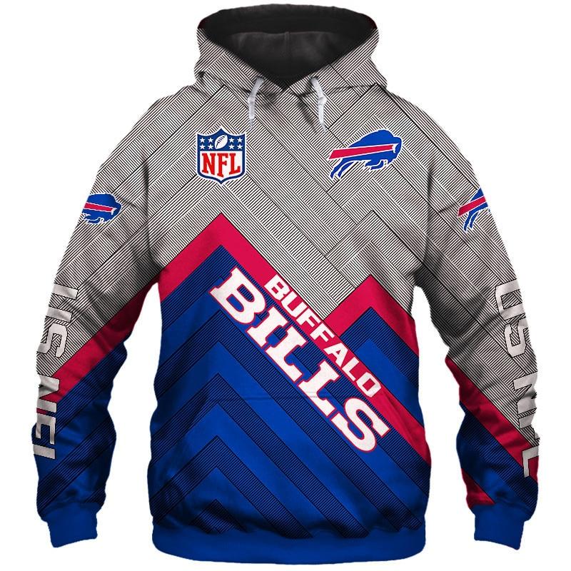 Buffalo Bills NFL Men and Women 3D Hoodie