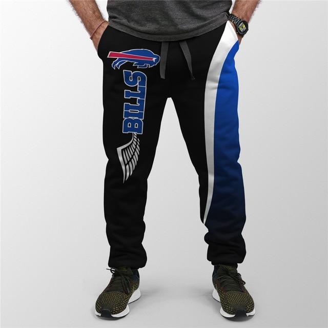 Vintage Logo7 Buffalo Bills sweatpants. Fits like a - Depop