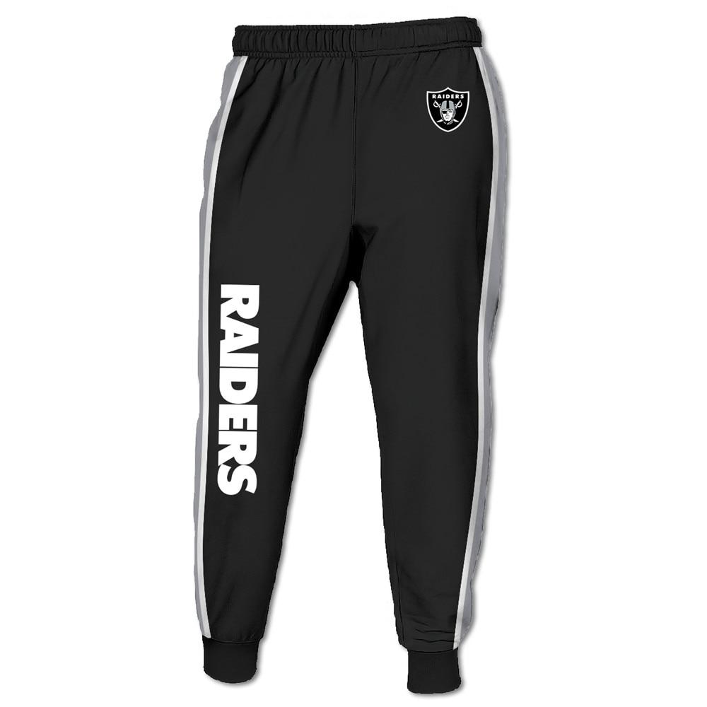 Las Vegas Raiders NFL Mens Repeat Print Lounge Pants