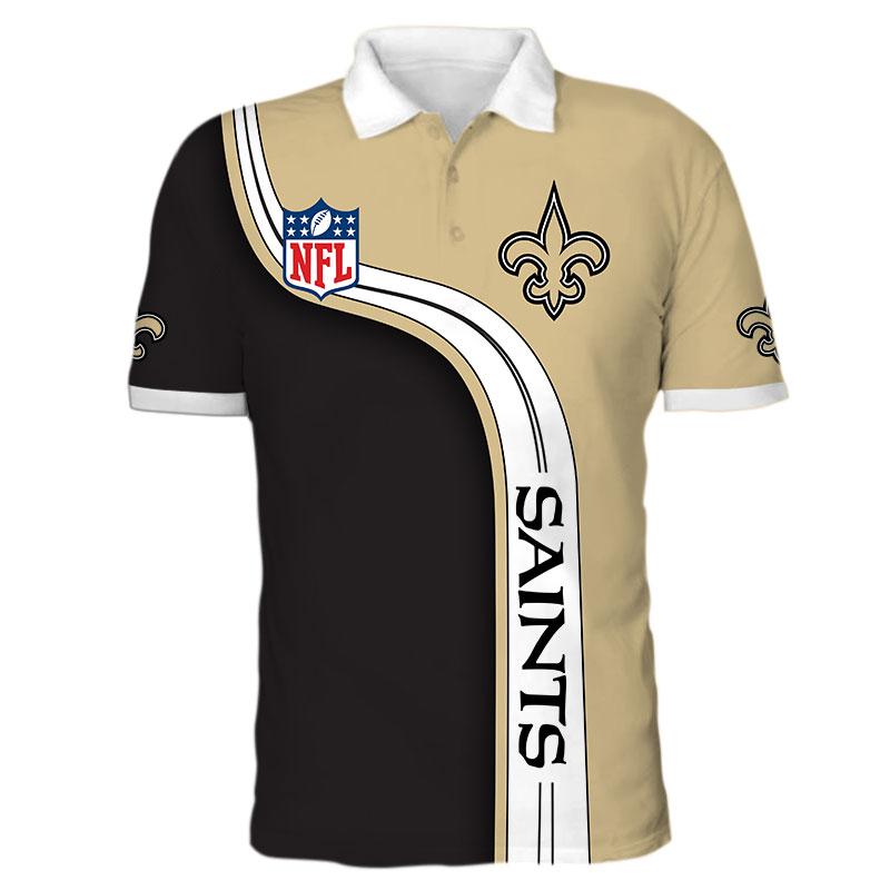 NFL, Shirts, New Orleans Saints Polo