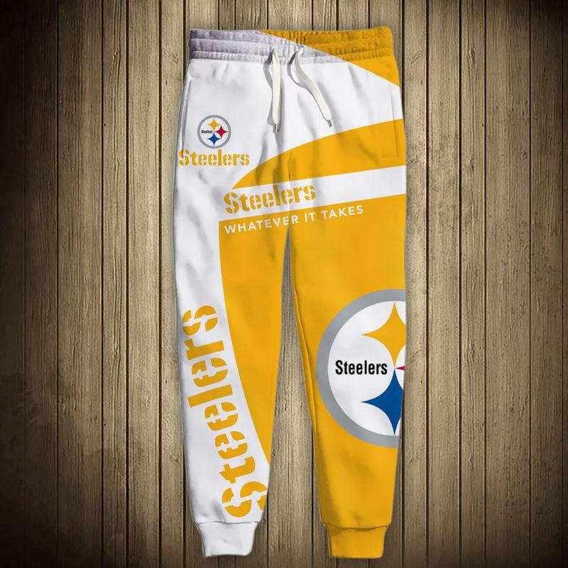 Pittsburgh Steelers NFL St Patrick's Day 3D Hoodie Sweatpants