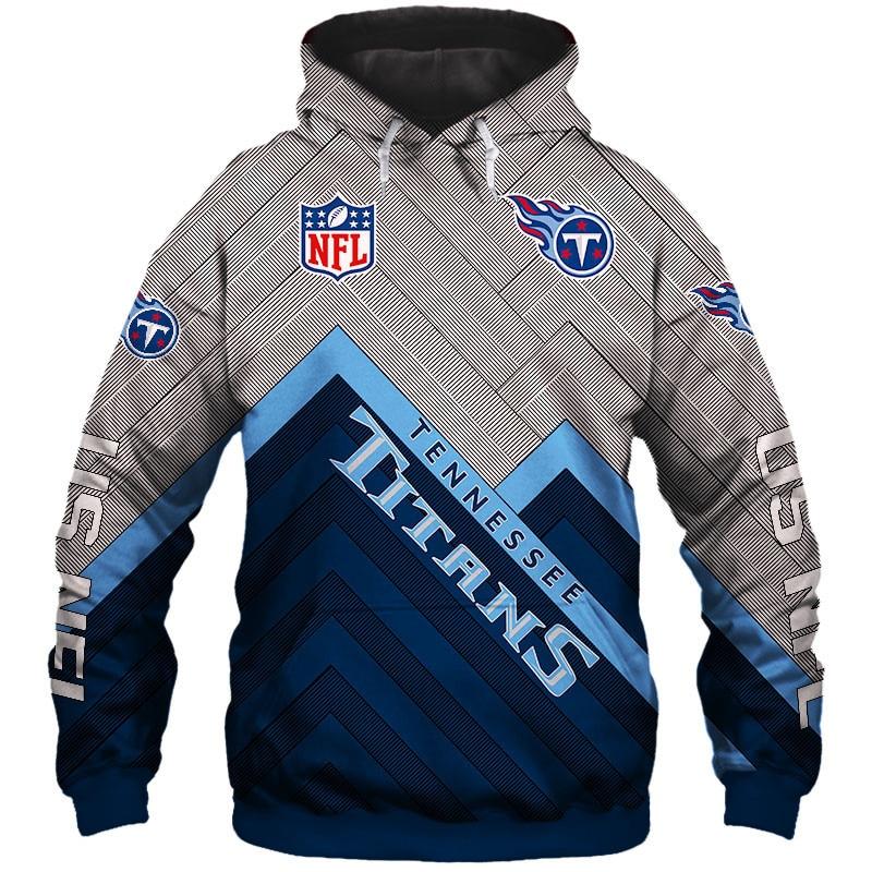 16% OFF Men's Tennessee Titans Hoodies Sale 3D Sweatshirt Pullover – 4 Fan  Shop
