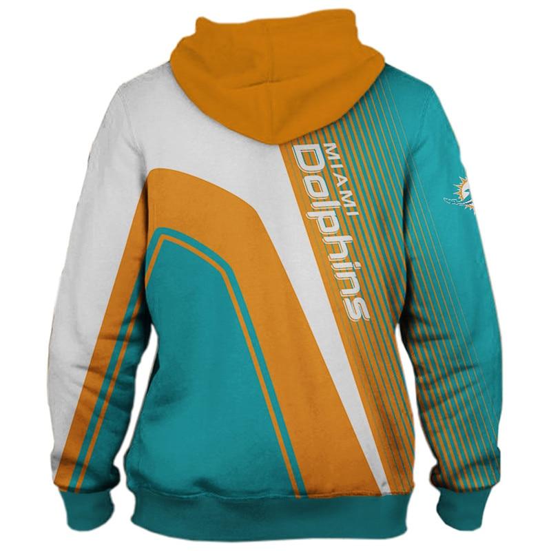 Miami dolphins zip up hoodie new arrivals