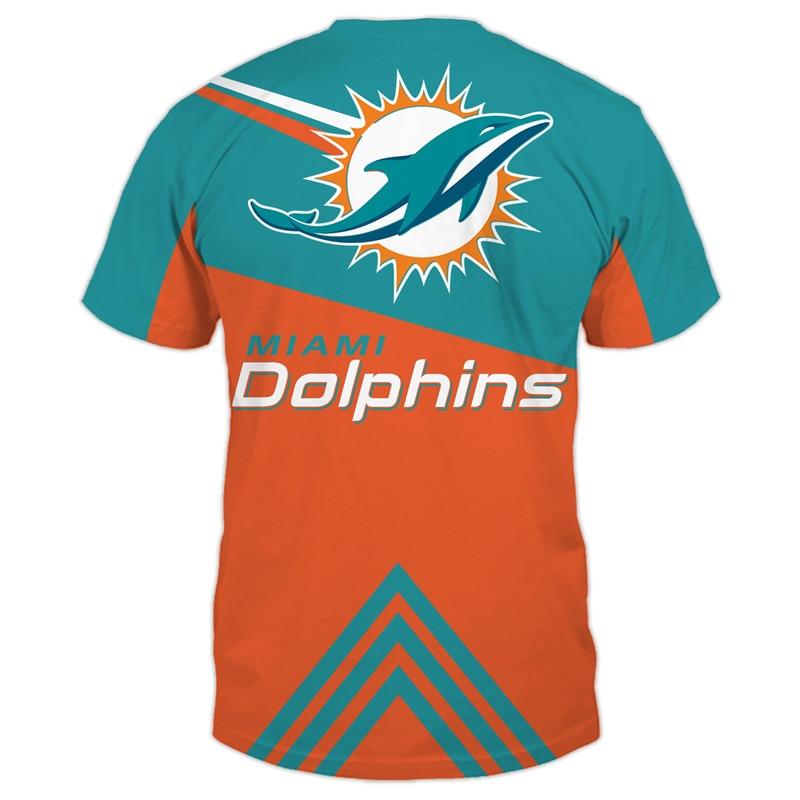20% OFF Miami Dolphins Men's T shirts Cheap Short Sleeve O Neck – 4 Fan Shop
