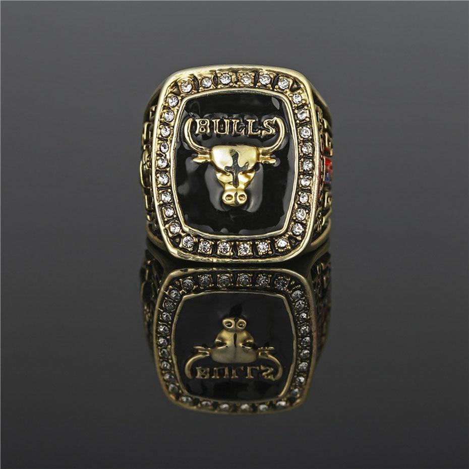 1991 Chicago Bulls NBA Championship Prototype Ring. Basketball, Lot  #13536