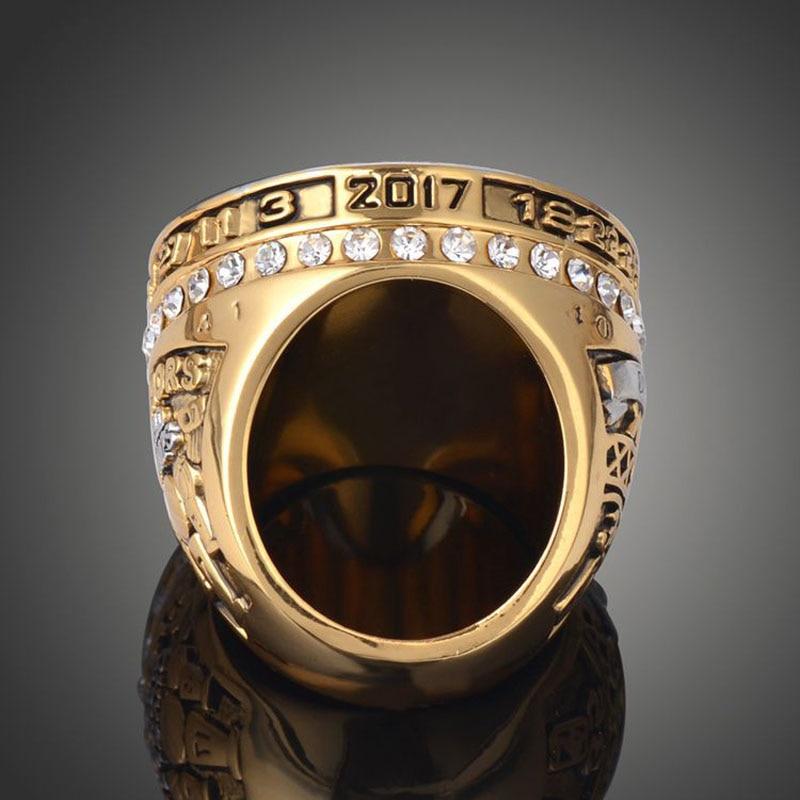 Goldden State 2017 Warriors Curry NBA Championship Ring