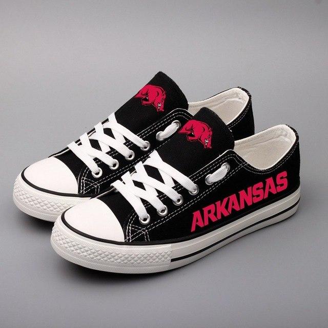 Arkansas Razorbacks Air Jordan 4 Shoes Sneaker Custom Name For Men And Women