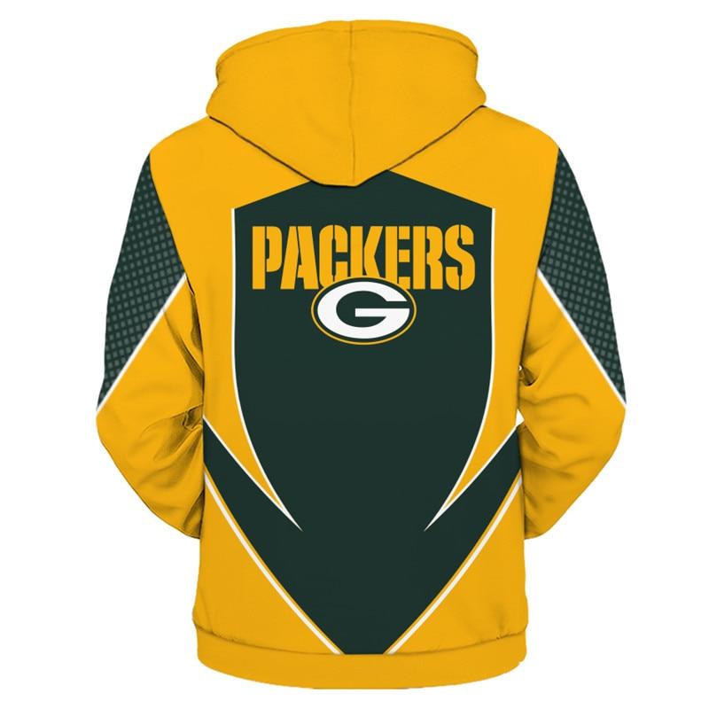 New Design Green Bay Packers Hoodies 3D Sweatshirt Pullover – 4 Fan Shop