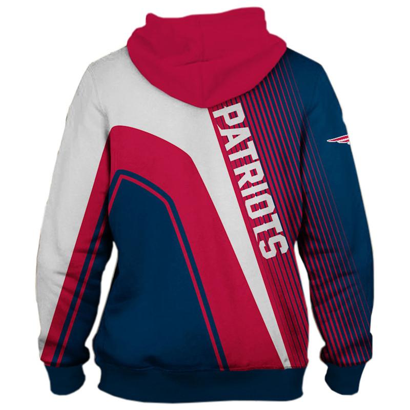 18% SALE OFF New England Patriots Zip Up Hoodies 3D