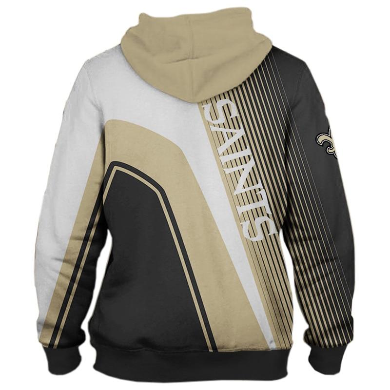 Cheapest NFL Hoodies 3D Men New Orleans Saints Hoodies Sweatshirt – 4 Fan  Shop