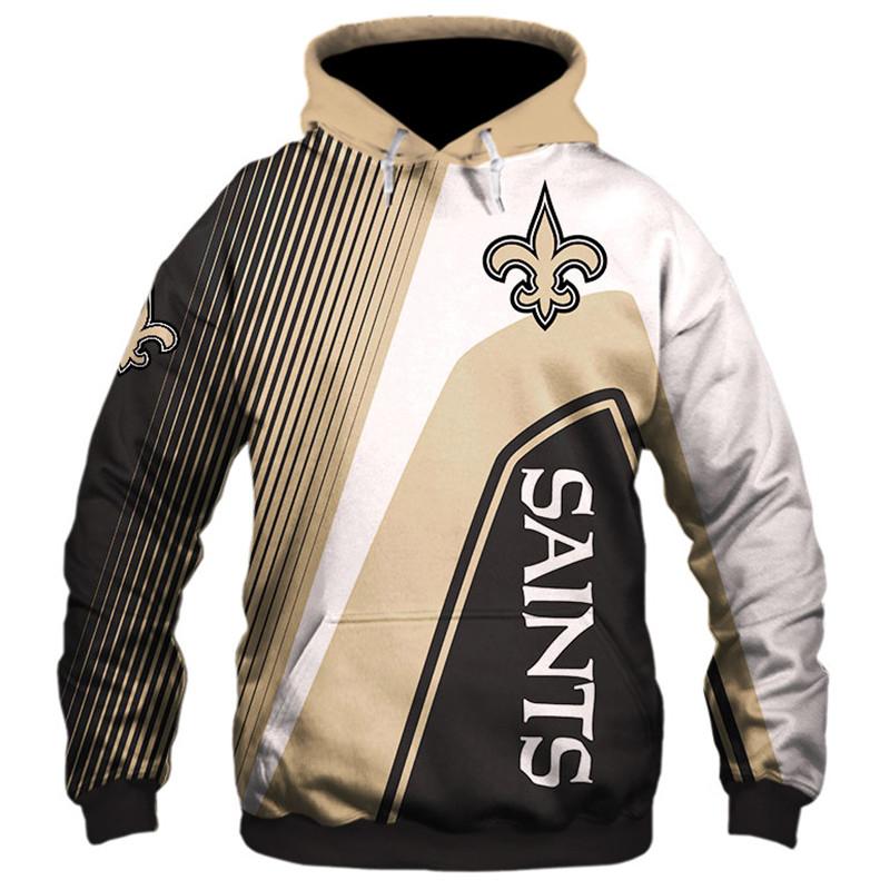 16% OFF New Orleans Saints Men's Hoodies 3D Sweatshirt Pullover – 4 Fan Shop