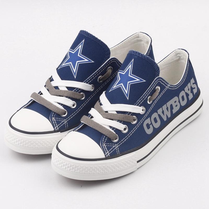 Dallas Cowboys Shoes For Sale Letter Glow In The Dark Shoes Cheap