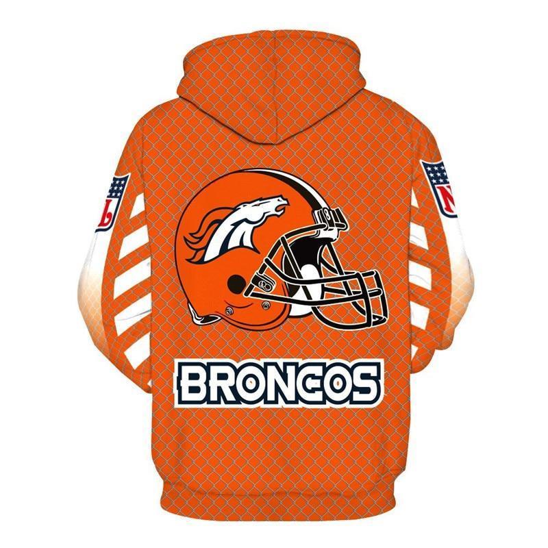 NFL Lightweight Hoodie - Denver Broncos, XL S-24206DEN-X - Uline