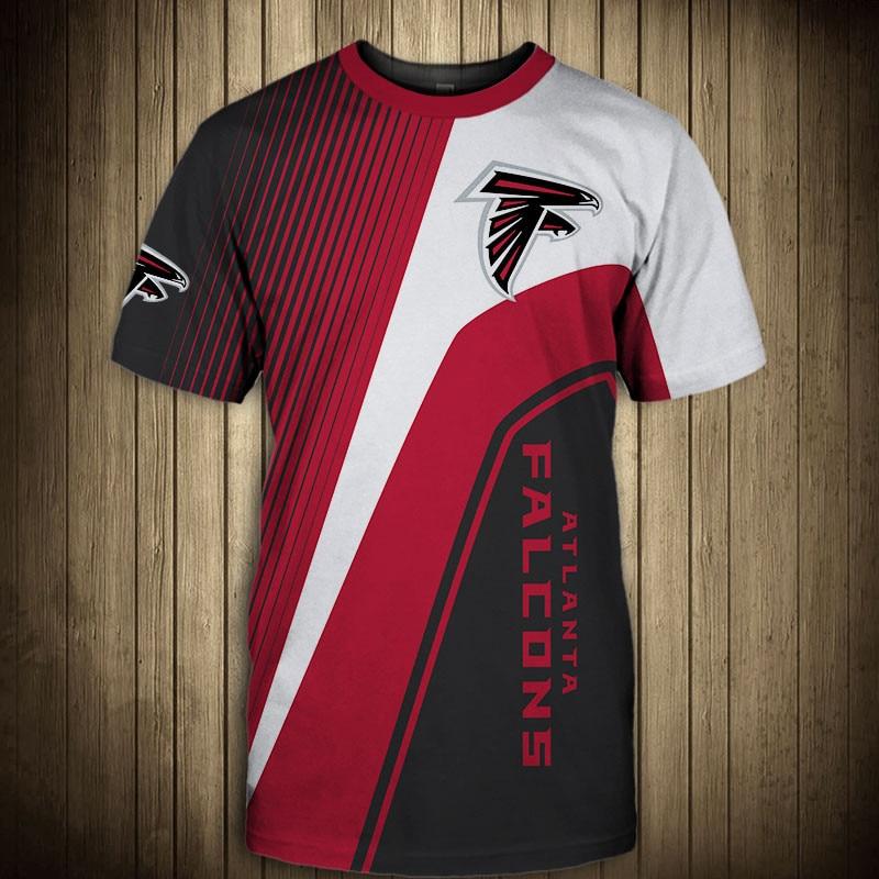 NFL T shirt 3D Custom Atlanta Falcons T shirt Cheap For Fans – 4 Fan Shop