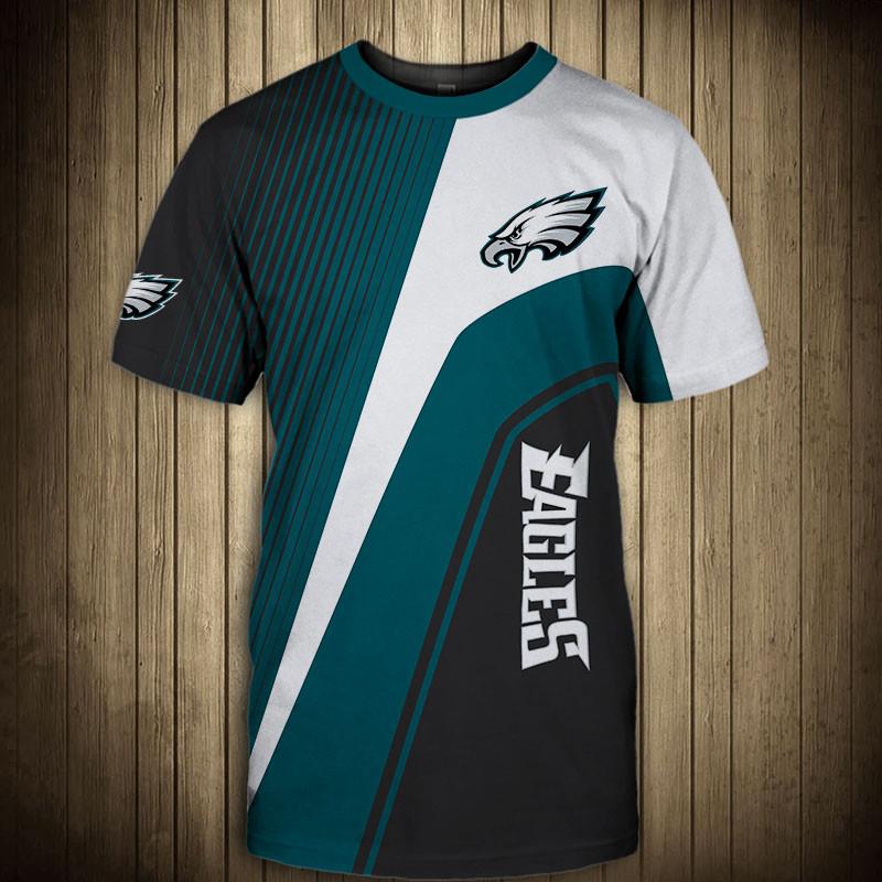 20% OFF NFL T shirt 3D Custom Philadelphia Eagles T shirts Cheap