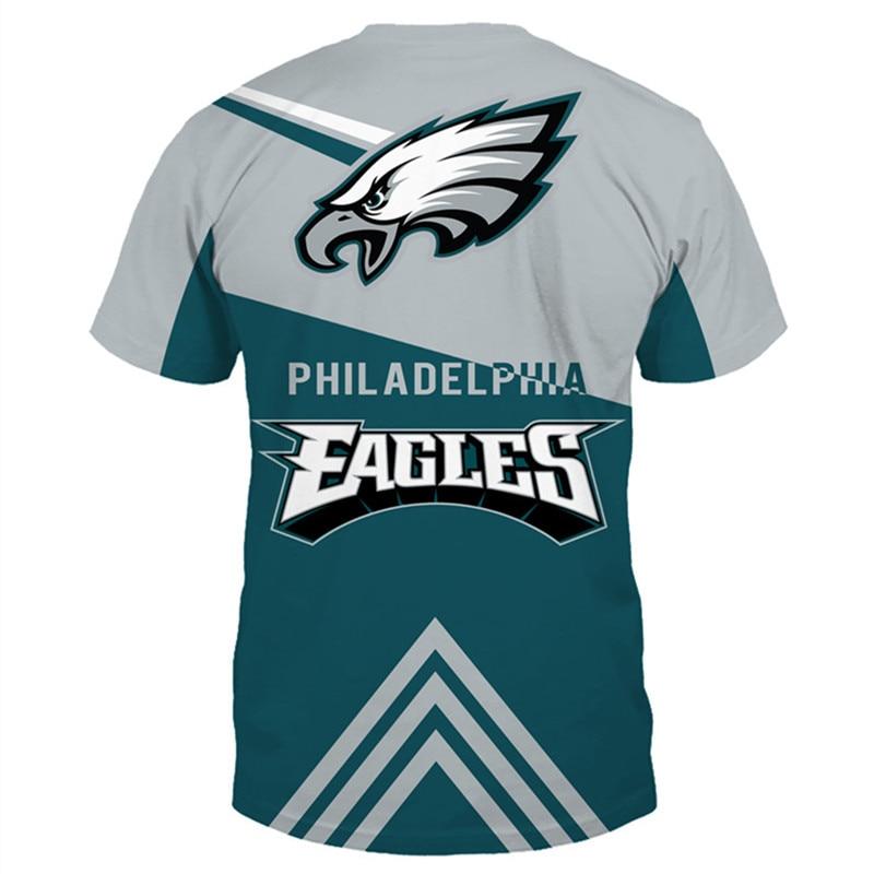 20% OFF Philadelphia Eagles T shirts Vintage Cheap Short Sleeve O