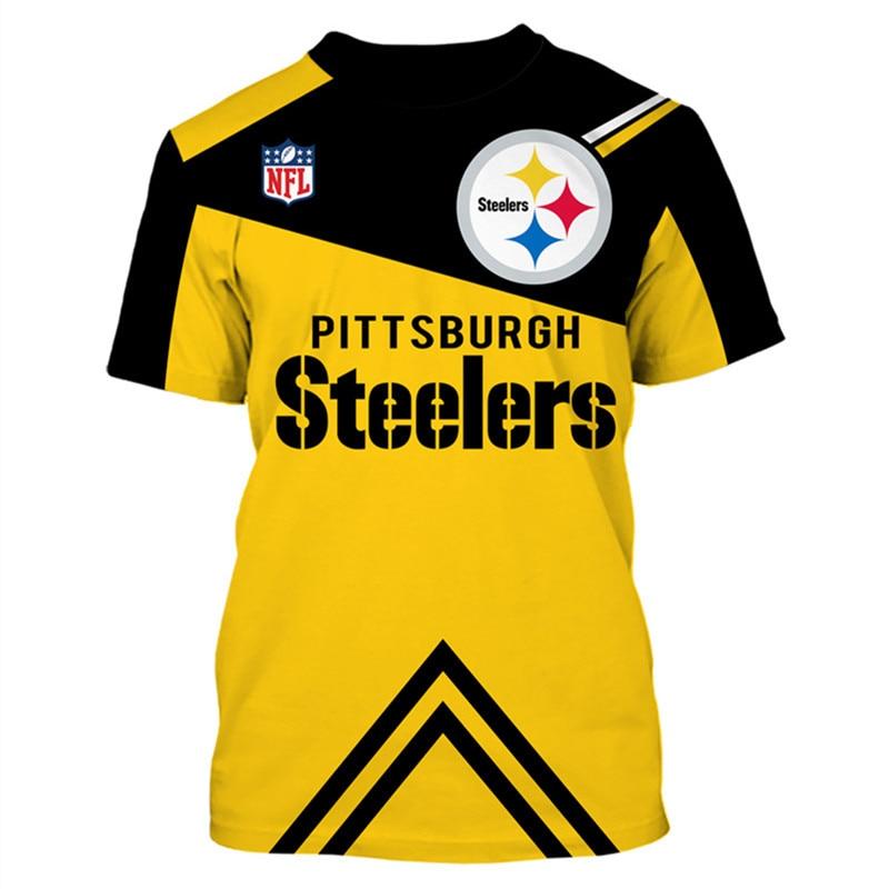 20% OFF Pittsburgh Steelers T shirts Funny Cheap Short Sleeve O