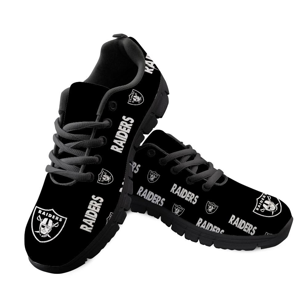 Oakland Raiders Max Soul Running Sneakers V51 On Sale - Tana Elegant