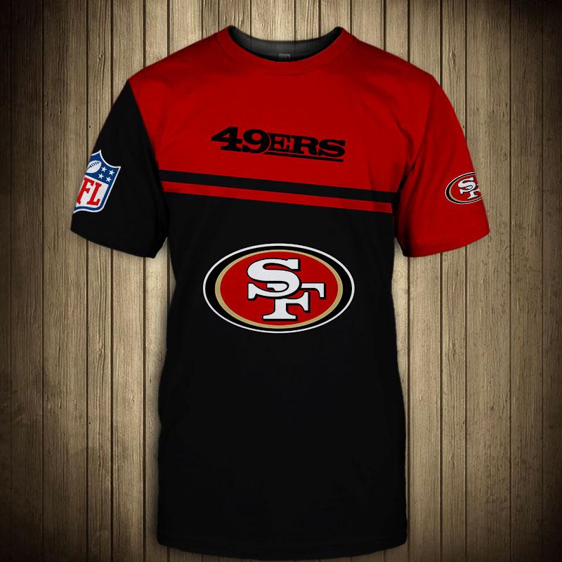 San Francisco 49ers T-shirt Cool Graphic V22 On Sale - Tana Elegant