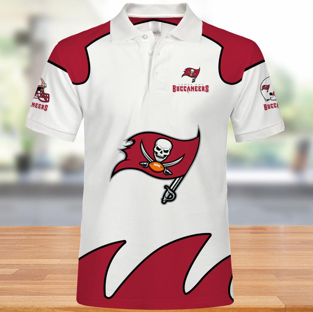 Tampa Bay Buccaneers Graffiti Polo Shirt - T-shirts Low Price