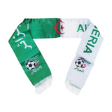ALGERIA Scarf 14x130cm Satin-Polyester Fan Gear - Unisex Adult