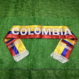 COLOMBIA Supporter Scarf for women on grass