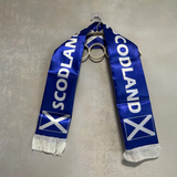 SCOTLAND Scarf 14x130cm Satin-Polyester Fan Gear - Unisex Adult