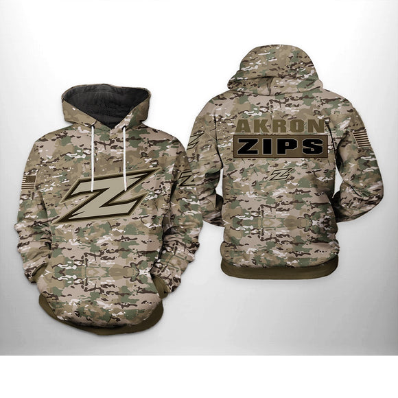 [SALE] 18% OFF Best Akron Zips Camo Hoodies For Men Women – Color Camouflage