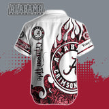 Alabama Crimson Tide Shirts Real Tree Background Custom Name