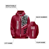 Arizona Cardinals Pullover Hoodie Personalized Name & Number - 4 FAN SHOP