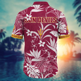 20% OFF Arizona State Sun Devils Hawaiian Shirt Tropical Flower