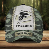 Atlanta Falcons Camo Hat Custom Name