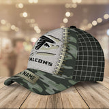 Atlanta Falcons Camo Hat Custom Name