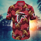 20% OFF Atlanta Falcons Hawaiian Shirt Leafs Printed For Men