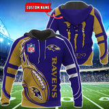 [SALE] 20% OFF Best Baltimore Ravens Hoodie Mens Ball Flame - Today