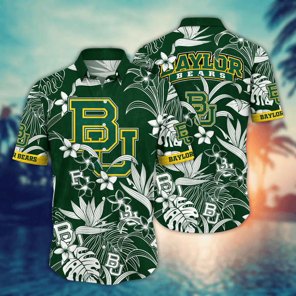 20% OFF Baylor Bears Hawaiian Shirt Tropical Flower