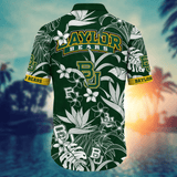 20% OFF Baylor Bears Hawaiian Shirt Tropical Flower