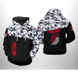 [SALE] 18% OFF Black Portland Trailblazers Camo Hoodie For Men Women