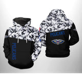 [SALE] 18% OFF Black New Orleans Pelicans Camo Hoodie For Men Women