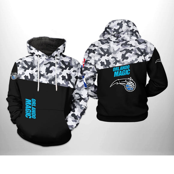 [SALE] 18% OFF Black Orlando Magic Camo Hoodie For Men Women