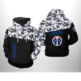 [SALE] 18% OFF Black Washington Wizards Camo Hoodie For Men Women