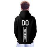 18% OFF Black Carolina Panthers Pullover Hoodie Personalized Name & Number - 4 fan shop